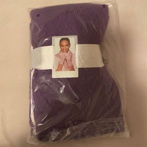 Women’s Scarf and Gloves set-Purple- New With Tags